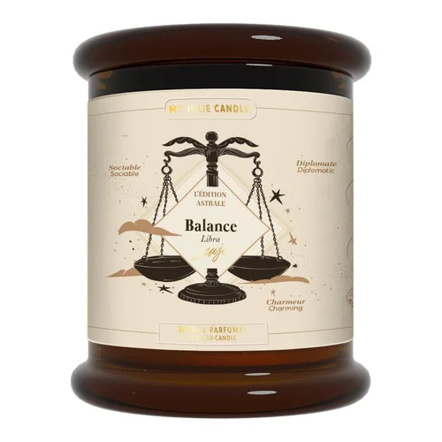 Les incontournables du jardin:Bougie parfumée pivoine baies sauvages My jolie Candle Astrale balance - 300 g
