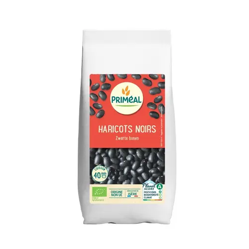 Pour un jardin plus pratique:Haricots noirs bio Priméal - 500 g