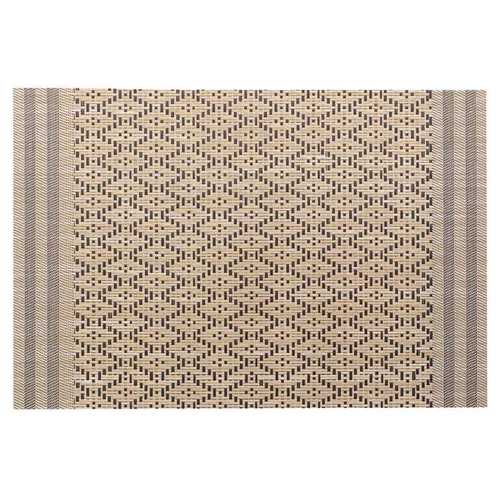 Extérieur loisirs：Set de table coloris natureloir en PVC Kadra Winkler – 33 x 45 cm