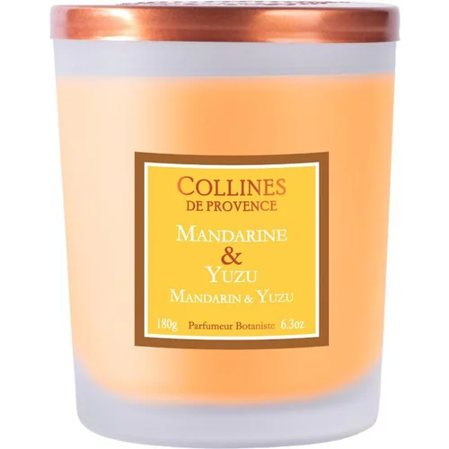 Pour l’extérieur:Bougie parfumée mandarine yuzu