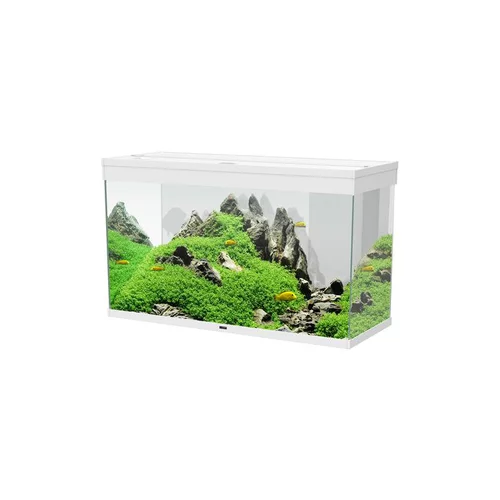 Nature facile:Aquarium équipé Émotions Pro 100 blanc - 201 L