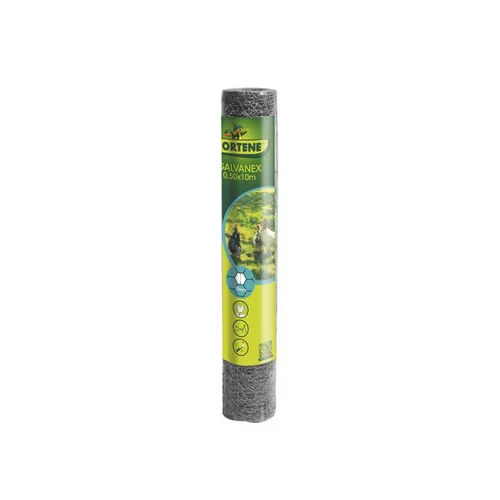 Pour vos besoins extérieurs:Maille hexagonale triple torsion Galvanex, 1,9 cm, en métal, 1000 X 50 cm