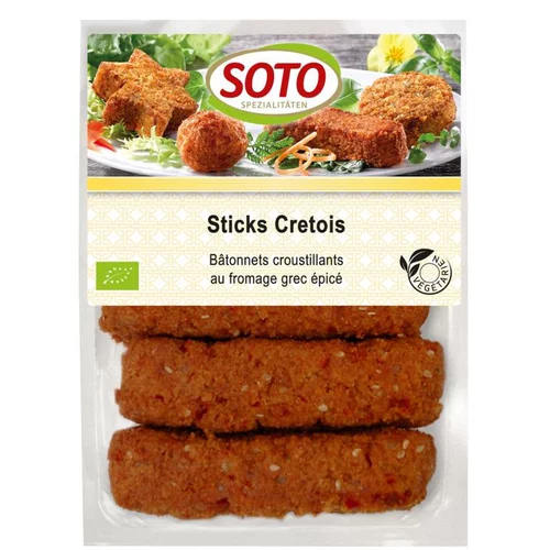 Essentiel nature:Sticks crétois bio Soto - 150 g