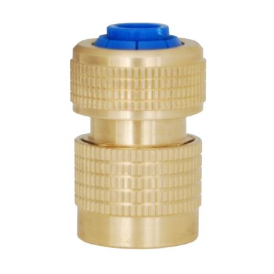 Raccord rapide en laiton pour tuyau (Diamètre 1.9cm)