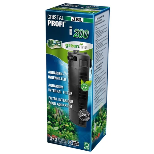 Pour vos jardins:Filtre intérieur pour aquarium coloris noir JBL CristalProfi i200 Greenline