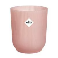 Pour mieux profiter de l’extérieur:Cache-pot coloris rose Vibes Fold Elho - Ø 12,5 cm