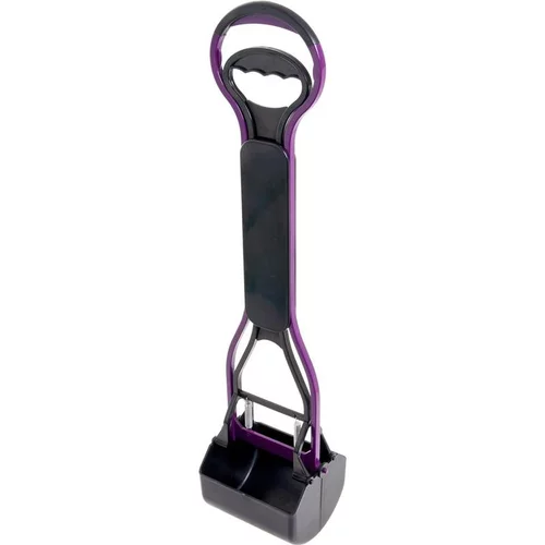 Mieux au jardin:Pelle ramasse-crottes coloris noir/gris Flamingo Easy scoop - 61,5 cm