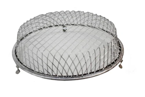 Choix malin：Grille de protection pour Black Clamp 14 coloris argent Reptile Planet - Ø 146 mm x H 25 mm