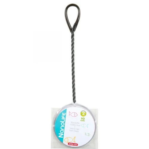 Tendance extérieur:Epuisette aquarium ronde, mailles fines, ZOLUX - 10cm
