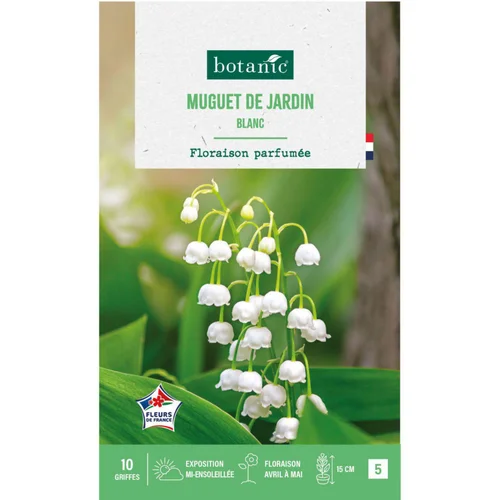 Extérieur loisirs:Muguet de jardin blanc botanic® - 10 griffes