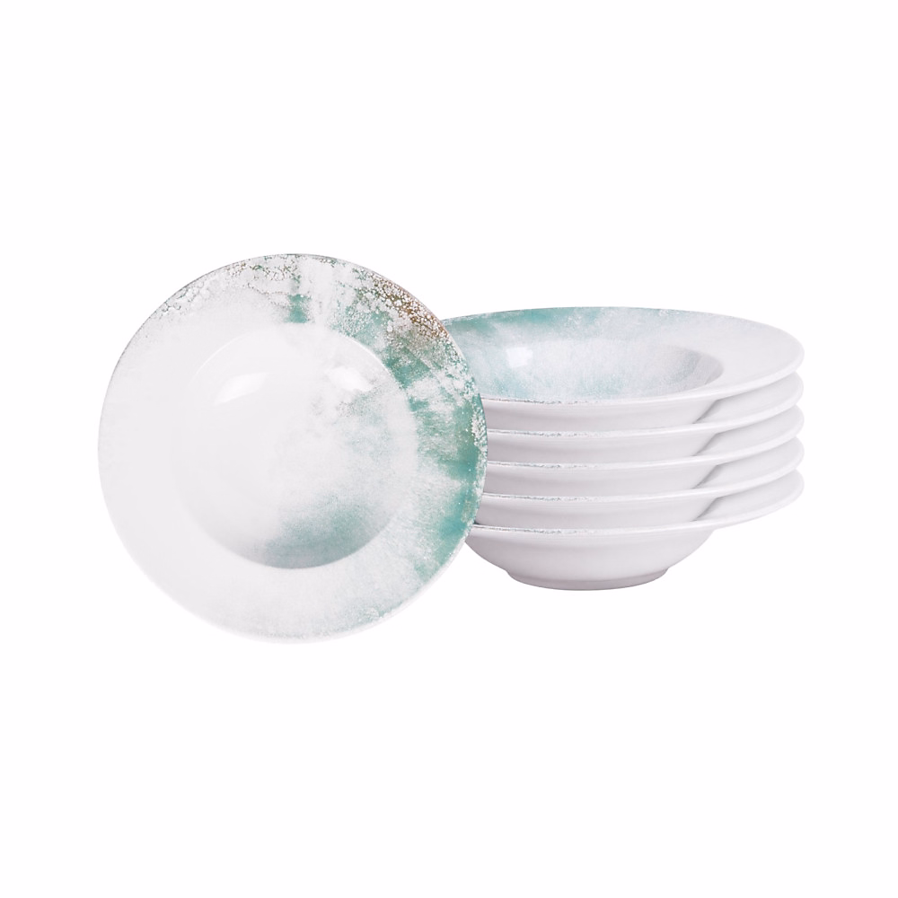 Assiette à pâtes Islande 27 cm (lot de 6) – Réf. VIFQELJDU9703415343