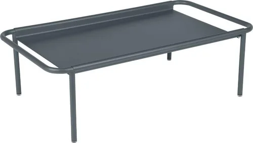 Nature au jardin:Table basse Coolside coloris romarin en acier Fermob - 115 x 63 cm