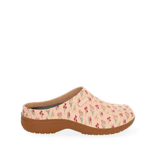 Plaisir au jardin：Sabot Mona coloris orange pêche en caoutchouc synthétique EVA Blackfox - pointure 37