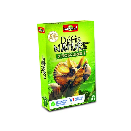 À avoir pour l’extérieur：Jeu de cartes Bioviva Dinosaures 1 - Version 2002
