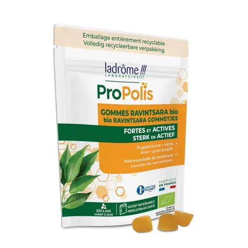 Moderne jardin:Gommes à la propolis et ravintsara bio Ladrôme – 45 g