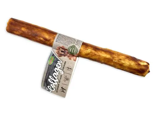 Pour un jardin bien équipé:Friandise à mâcher pour chien en vrac stick de collagène au saumon Bubimex – 25 cm – Prix à la pièce