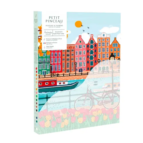 Pour votre quotidien：Peinture au numéro Amsterdam Petit Pinceau by La Petite Épicerie - 25,5 x 3,5 x 33 cm