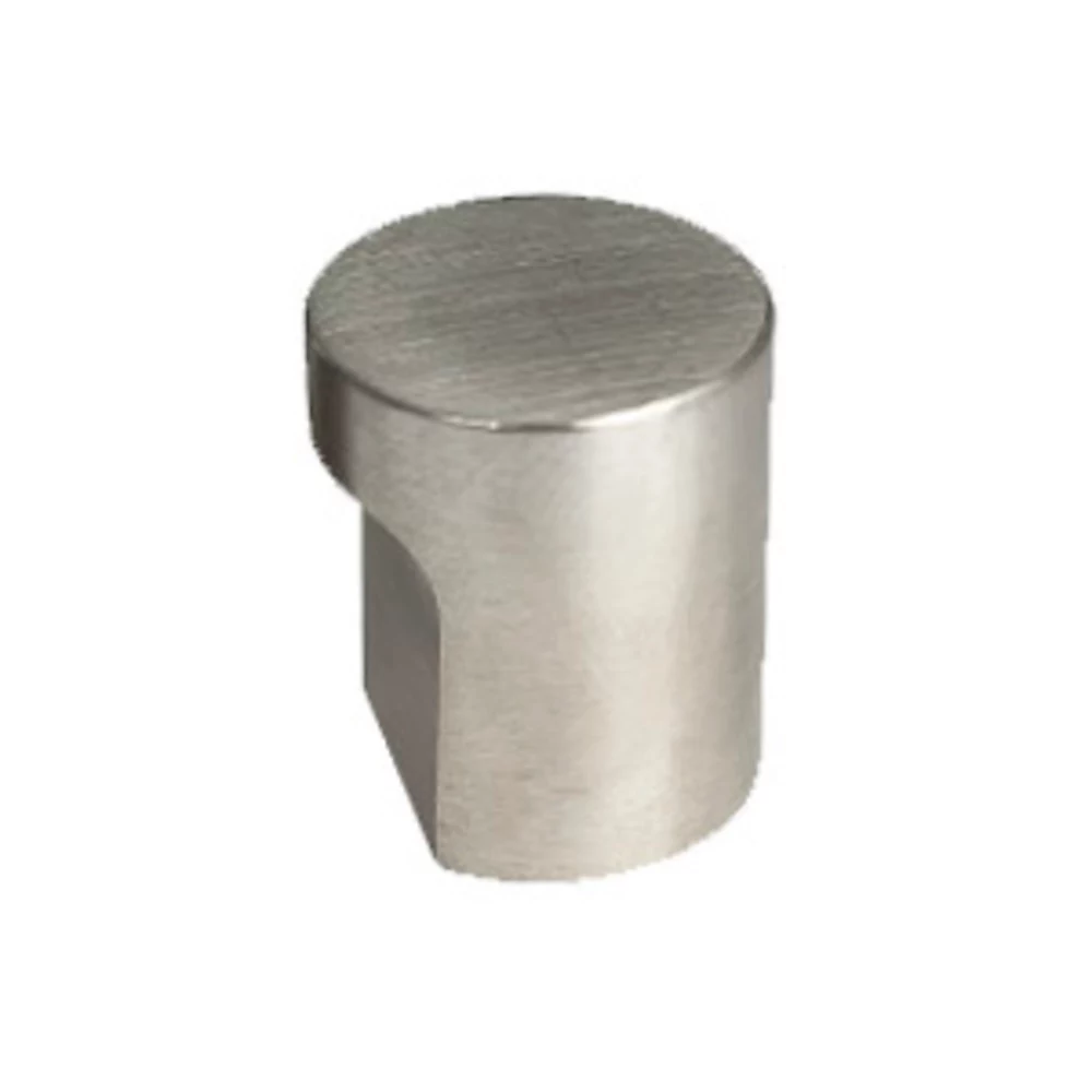 Bouton de meuble acier nickel brossé diamètre 20 mm piéces – lot de 12
