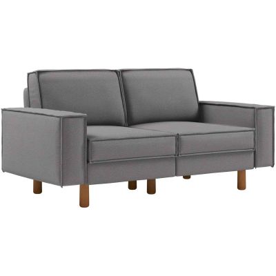 Canapé 2 places en tissu Sparrow (Gris)