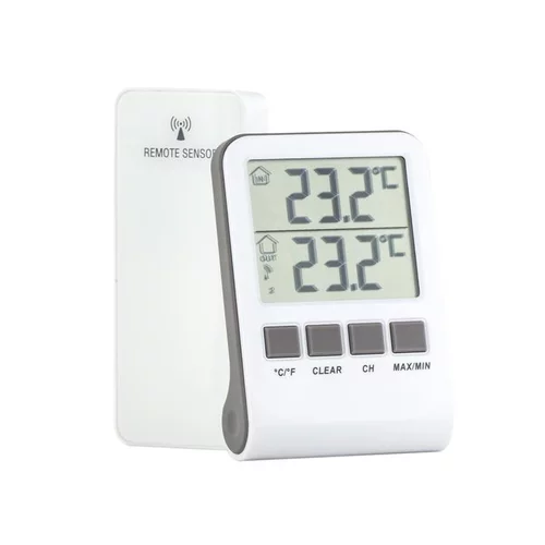 Pour vos jardins：Thermomètre Station météo 70010 coloris gris