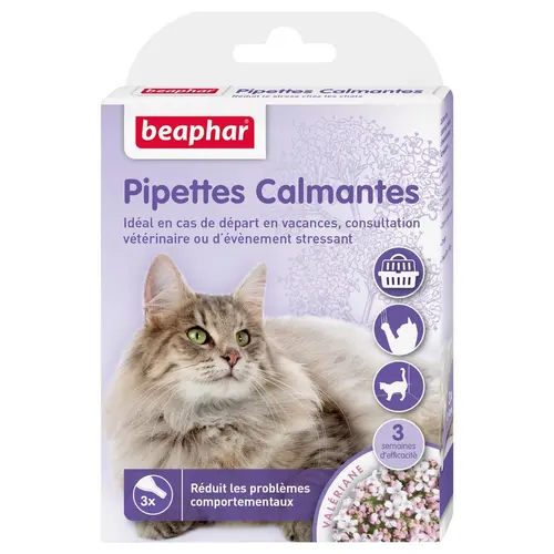 Pour un jardin agréable：Pipettes calmantes pour chat x 3