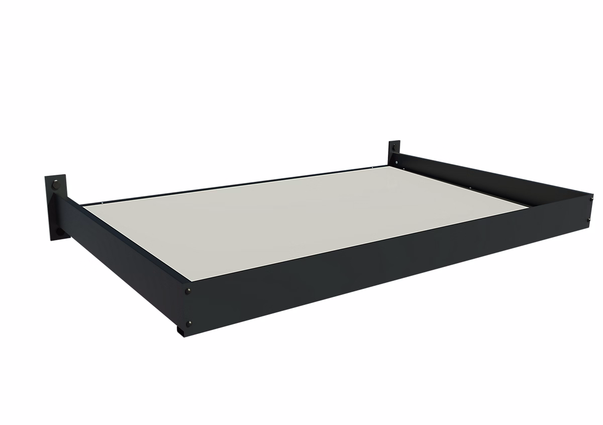 Auvent pour porte d'entrée aluminium gris anthracite Alumin'home Columbia 1 – 40 × 0.90 m