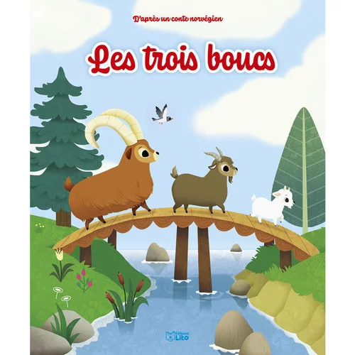 Pour un jardin bien équipé:Les minicontes classiques “Les trois boucs” Editions Lito
