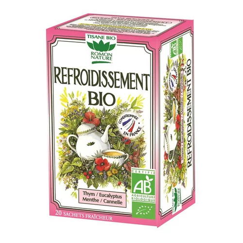 Confort dehors:Infusion Refroidissement bio 36 g