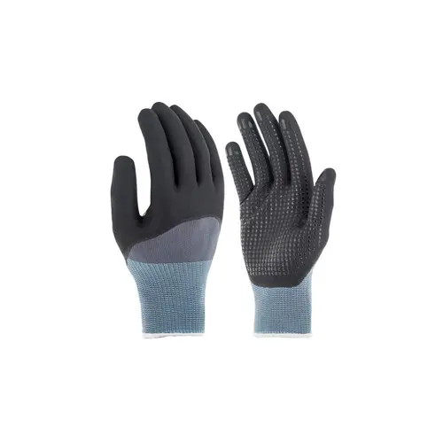 Pour vos envies de jardin:Gant Tactil coloris noir en maille polyamide Blackfox - taille 8