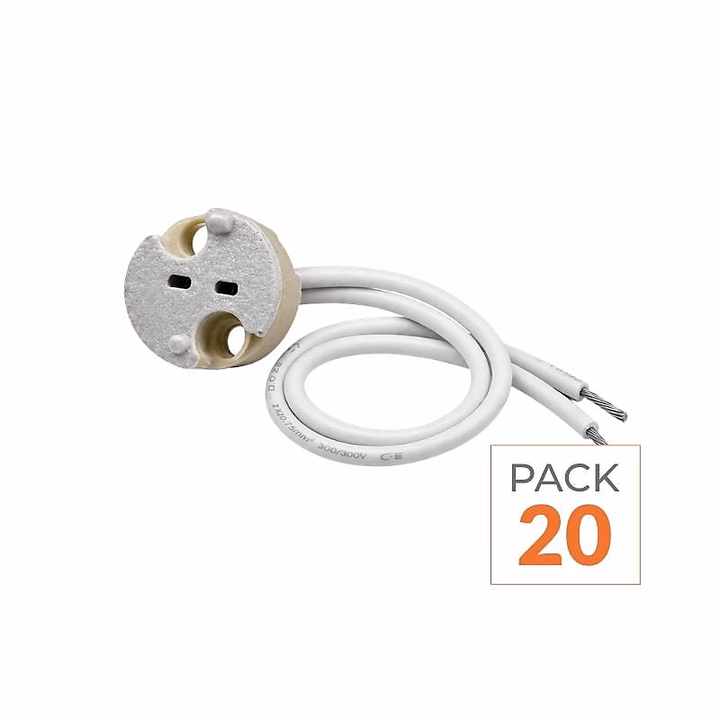 Douille GU5.3 MR16 | Pack de 20 – SILAMP