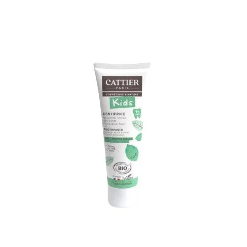 Pour donner du style au jardin:Dentifice pour enfants + de 7 ans goût menthe douce Cattier - 50 ml