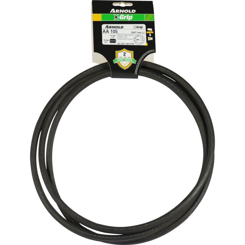 ARNOLD Courroie hexagonale x-grip de type aa 105