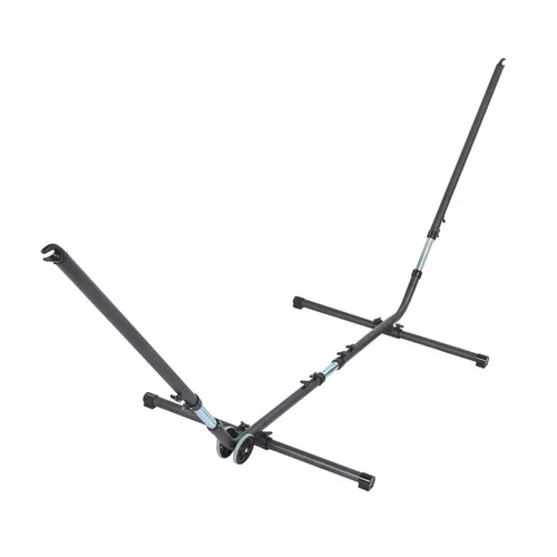 Une solution pratique pour l’extérieur：Support pour hamac coloris noir en métal Universal Jobek Hamacs - 390 x 100 x 130 cm