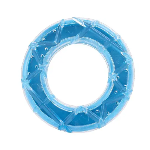 Jardin tendance：Jouet rafraîchissant pour chien en forme d’anneau bleu Wouapy Fresh