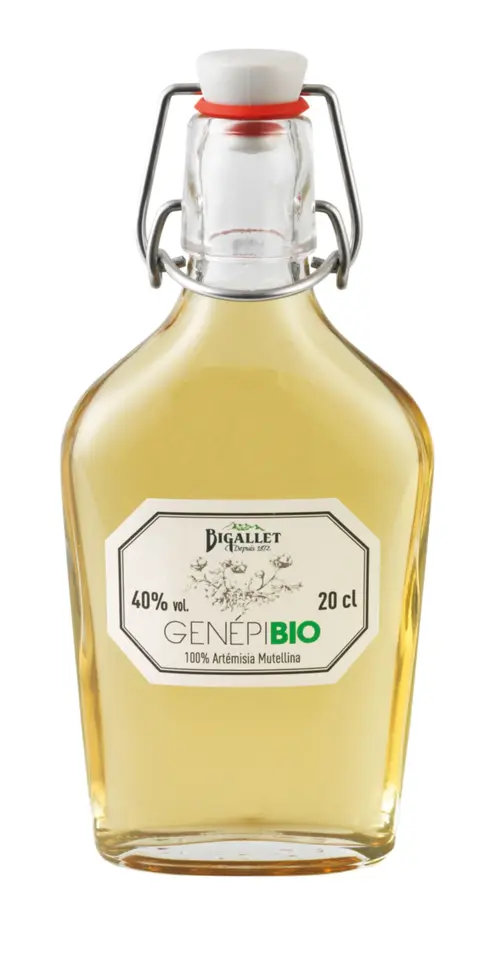 Mieux au jardin：Genepi bio 40° Bigallet - 20 cl