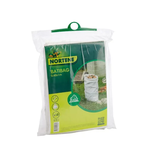 Pour tous vos projets extérieurs:Sacs à gros déchets / gravats en polyéthylène tissé x 10 - 140L