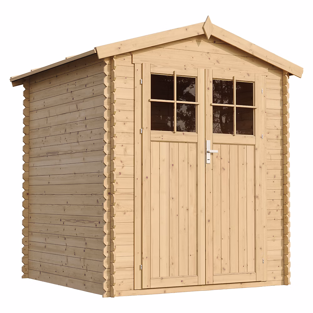 Abri de jardin en bois – I186xL196xH218 cm/ 2, 82 m2, M320F, Timbela