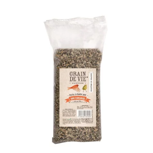 Pour vos projets extérieurs:Perles à chanter pour canaris Grain de Vie - 350 g