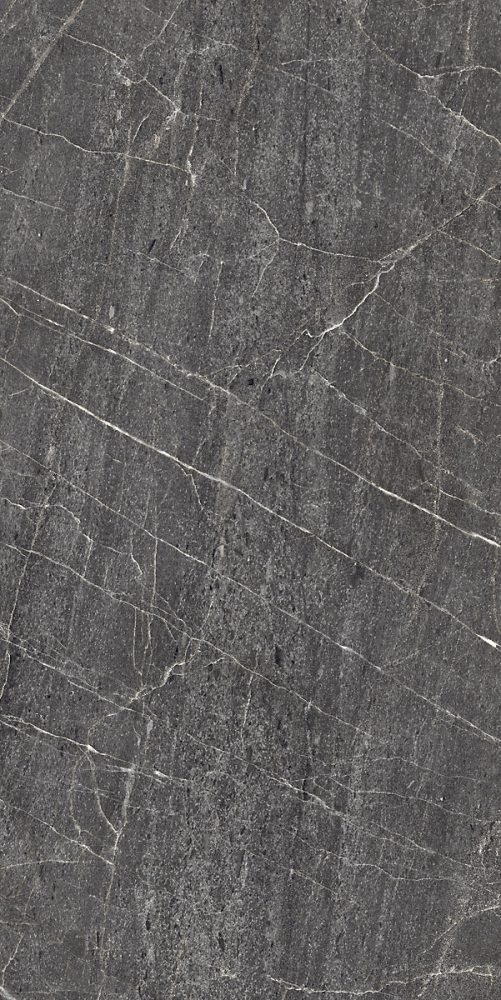 Carrelage intérieur sol – Carrelage sol / mur effet marbre anthracite TESSINO BLACK l.60 x L.120 cm Mat LIMCARO