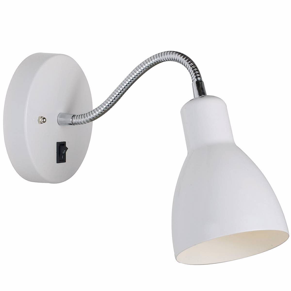 Applique murale CYCLONE Métal Blanc – H.36,5 IP20 E14 /Nordlux Intérieur