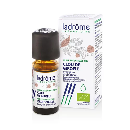 À adopter pour l’extérieur：Huile essentielle bio de Clou de girofle Ladrôme - 10 ml