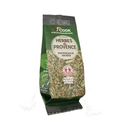 Pour embellir le jardin：Herbes de provence bio eco recharge 20g
