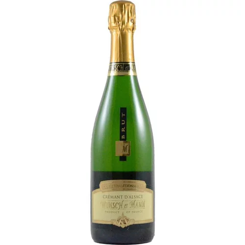Une solution pour l’extérieur：Crémant d'Alsace brut traditionnel bio - 75 cl
