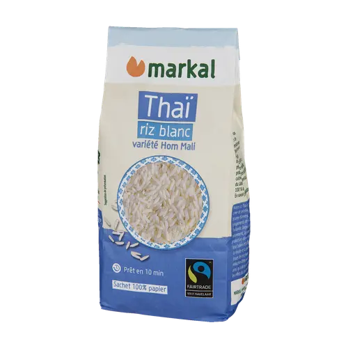 Plaisir au jardin:Riz thaï blanc bio Markal - 500 g