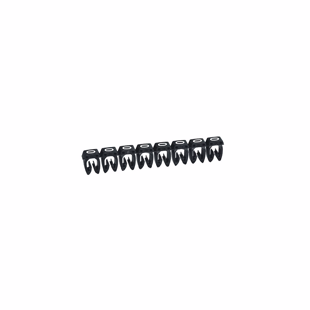 038220 Legrand – Boite De 1200 Repères Cab 3 Pour Fils 1, 5mm² à 2,5mm², Marquage Chiffre 0 Noir