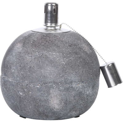 Lampe à huile en béton Organic (17.9 x 19.8 cm (DxH))
