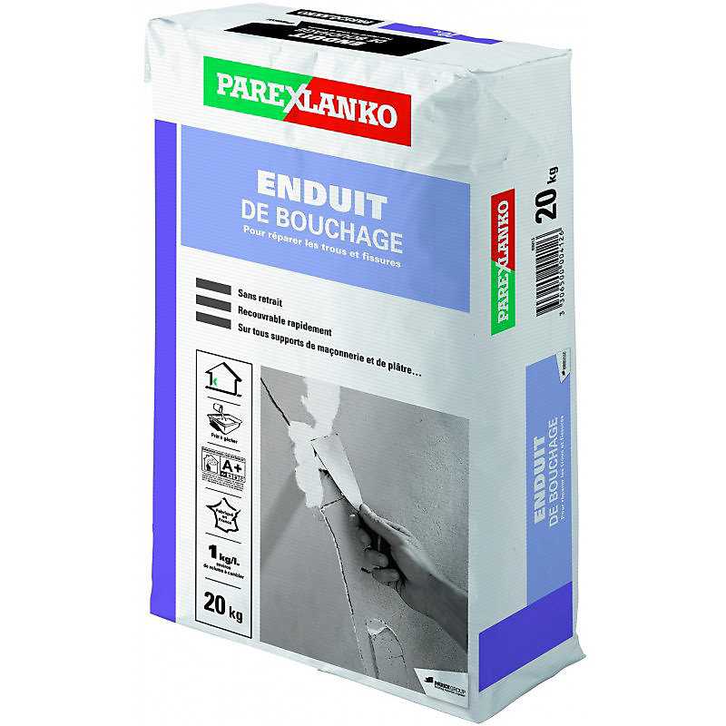 enduit de bouchages 20kg parexlanko – Réf. GNGFGLWGS9398438579