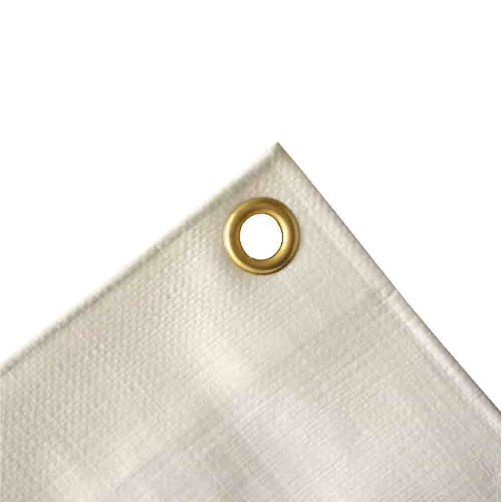 Bâche de Protection 3 × 6m – 280g/m, 18m, Blanche, Étanche et Résistante