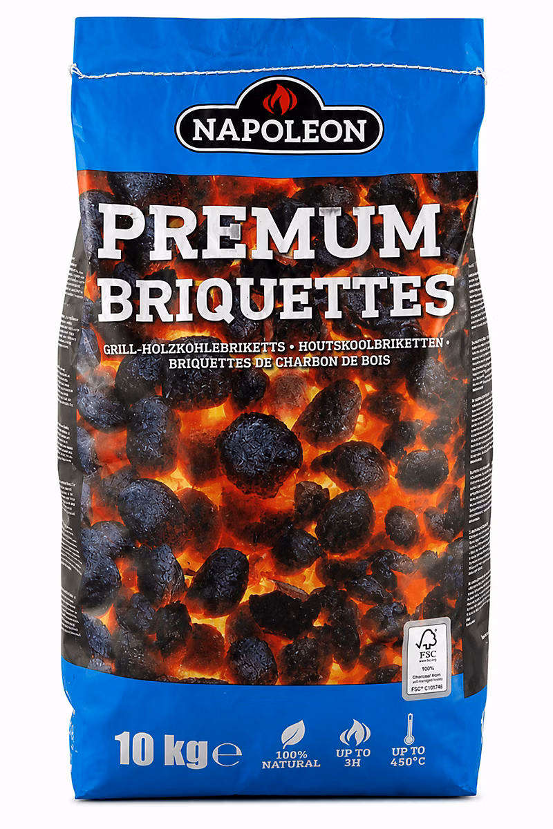 Barbecue – Briquettes de charbon de bois Napoleon 10kg