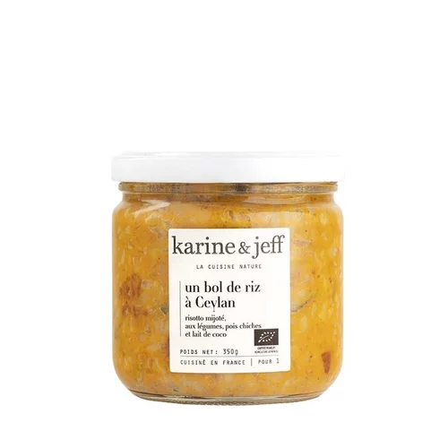 Sélection malin：Un bol de riz à Ceylan bio Karine & Jeff - 350 g